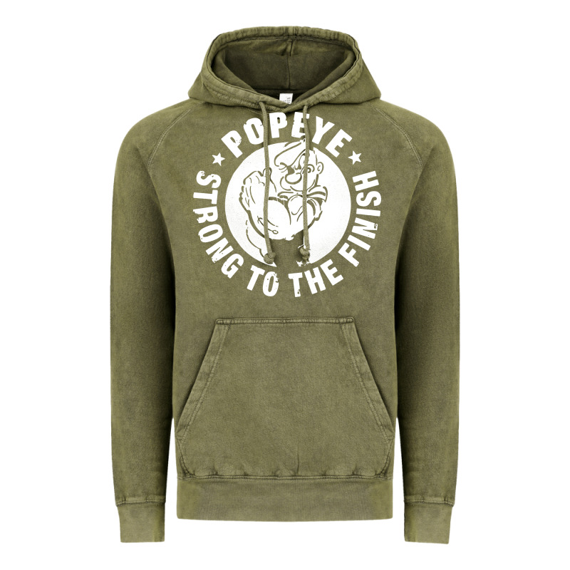 Strong To The Finish Vintage Hoodie by artisFamous | Teevron