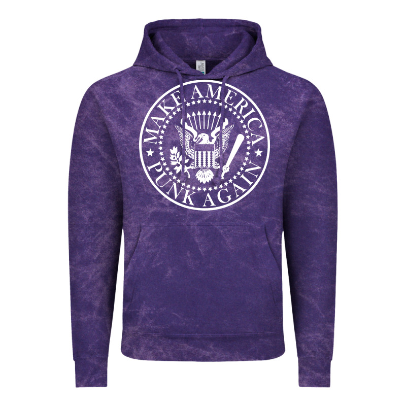 Funny Make America Punk Again Vintage Rock Seal Vintage Hoodie by artisFamous | Teevron