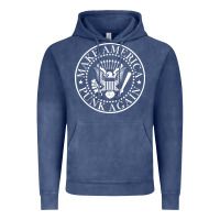 Vintage Denim funny make america punk again vintage rock seal Vintage Hoodie - artisFamous
