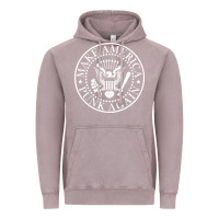 Vintage Zinc funny make america punk again vintage rock seal Vintage Hoodie - artisFamous