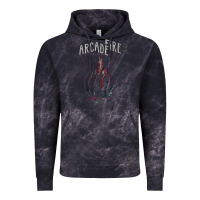 Cloud Black arcade fire hand Vintage Hoodie - artisFamous