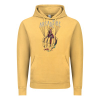 Vintage Mustard arcade fire hand Vintage Hoodie - artisFamous
