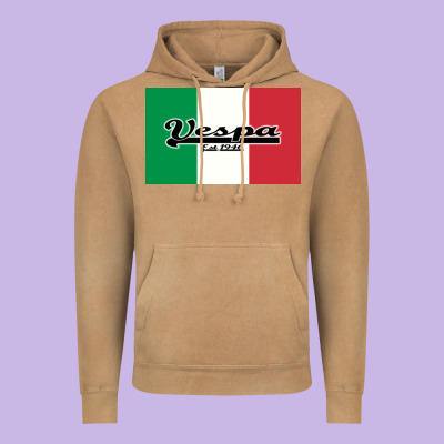 Vespa Motorcycle Vintage Hoodie Designed By Artisfamous