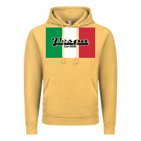 Vintage Mustard vespa motorcycle Vintage Hoodie - artisFamous
