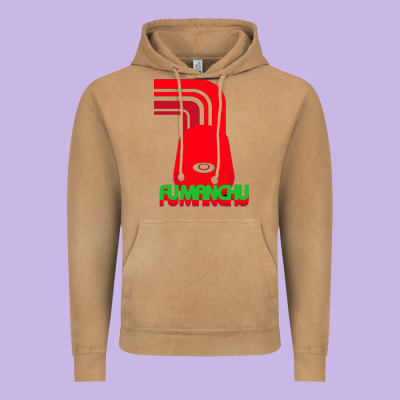 Fu Manchu Vintage Hoodie Designed By Artisfamous