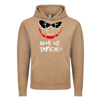 Vintage Coffee why so serious Vintage Hoodie - artisFamous