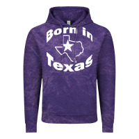 Cloud Purple born in texas Vintage Hoodie - artisFamous