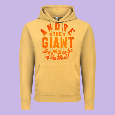 Andre The Giant 8th Wonder Of The World Vintage Hoodie Designed By Artisfamous