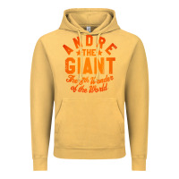 Vintage Mustard andre the giant 8th wonder of the world Vintage Hoodie - artisFamous