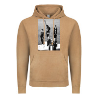 Vintage Camel black power black fist 1968 olympics Vintage Hoodie - artisFamous
