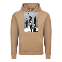Vintage Coffee black power black fist 1968 olympics Vintage Hoodie - artisFamous