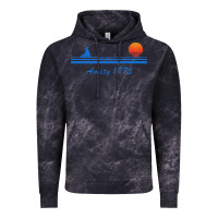 Cloud Black amity island 1975 Vintage Hoodie - artisFamous