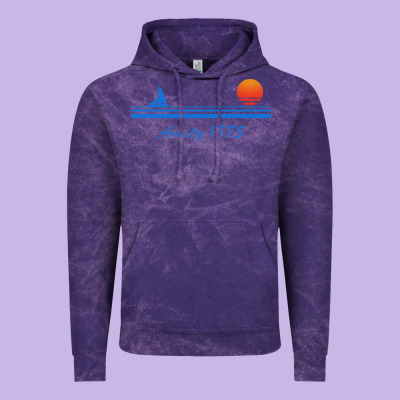 Amity Island 1975 Vintage Hoodie Designed By Artisfamous