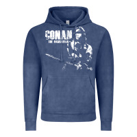 Vintage Denim conan the barbarian vintage Vintage Hoodie - artisFamous