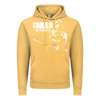 Vintage Mustard conan the barbarian vintage Vintage Hoodie - artisFamous