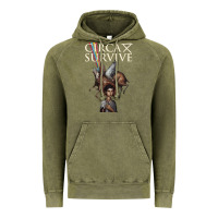 Vintage Olive Circa Survive Vintage Hoodie - artisFamous