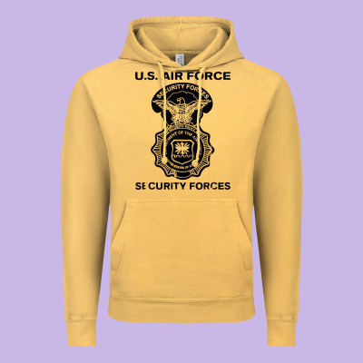 Air Force Security Forces Vintage Hoodie Designed By Artisfamous