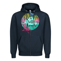 Navy life is better at the beach Zipper Hoodie - JahusDesignShop
