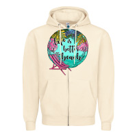 Sandshell life is better at the beach Zipper Hoodie - JahusDesignShop
