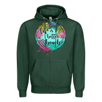 Sports Green life is better at the beach Zipper Hoodie - JahusDesignShop