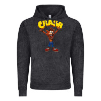 Vintage Black crash bandicoot Vintage Hoodie - artisFamous