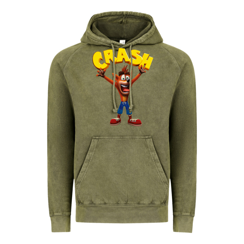 Crash Bandicoot Vintage Hoodie by artisFamous | Teevron