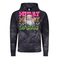 Cloud Black merry merry merry christmas Vintage Hoodie - CowhideDigitalArt