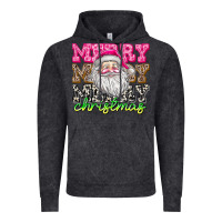 Vintage Black merry merry merry christmas Vintage Hoodie - CowhideDigitalArt