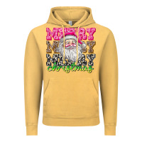 Vintage Mustard merry merry merry christmas Vintage Hoodie - CowhideDigitalArt