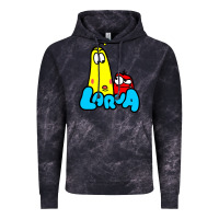 Cloud Black larva cartoon Vintage Hoodie - artisFamous