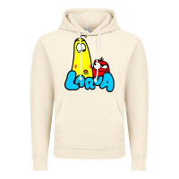 Vintage Artic larva cartoon Vintage Hoodie - artisFamous