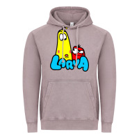 Vintage Zinc larva cartoon Vintage Hoodie - artisFamous