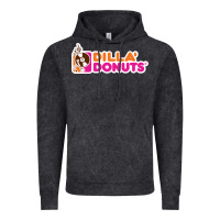 Vintage Black dilla' donuts Vintage Hoodie - artisFamous
