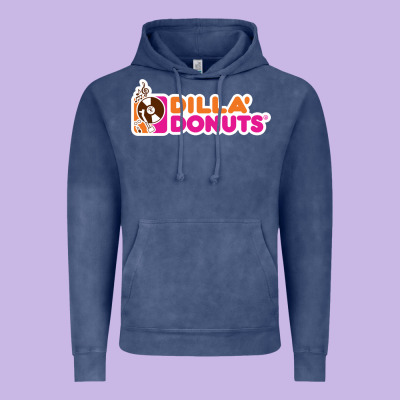 Dilla' Donuts Vintage Hoodie Designed By Artisfamous