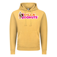 Vintage Mustard dilla' donuts Vintage Hoodie - artisFamous