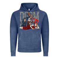 Vintage Denim doom breakfast patrol Vintage Hoodie - artisFamous