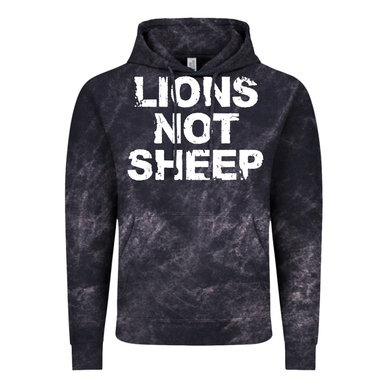 Lions Not Sheep Vintage Hoodie by artisFamous | Teevron