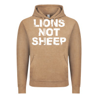 Vintage Coffee lions not sheep Vintage Hoodie - artisFamous