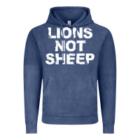 Vintage Denim lions not sheep Vintage Hoodie - artisFamous