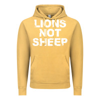Vintage Mustard lions not sheep Vintage Hoodie - artisFamous