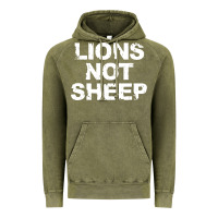 Vintage Olive lions not sheep Vintage Hoodie - artisFamous
