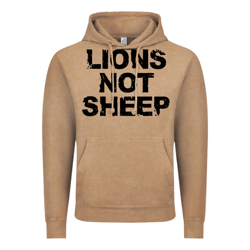 Lions Not Sheep Vintage Hoodie by artisFamous | Teevron