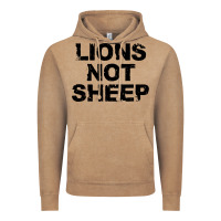 Vintage Coffee lions not sheep Vintage Hoodie - artisFamous