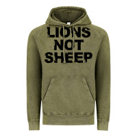 Vintage Olive lions not sheep Vintage Hoodie - artisFamous