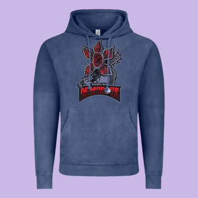 Hawkins Demodogs Vintage Hoodie Designed By Artisfamous