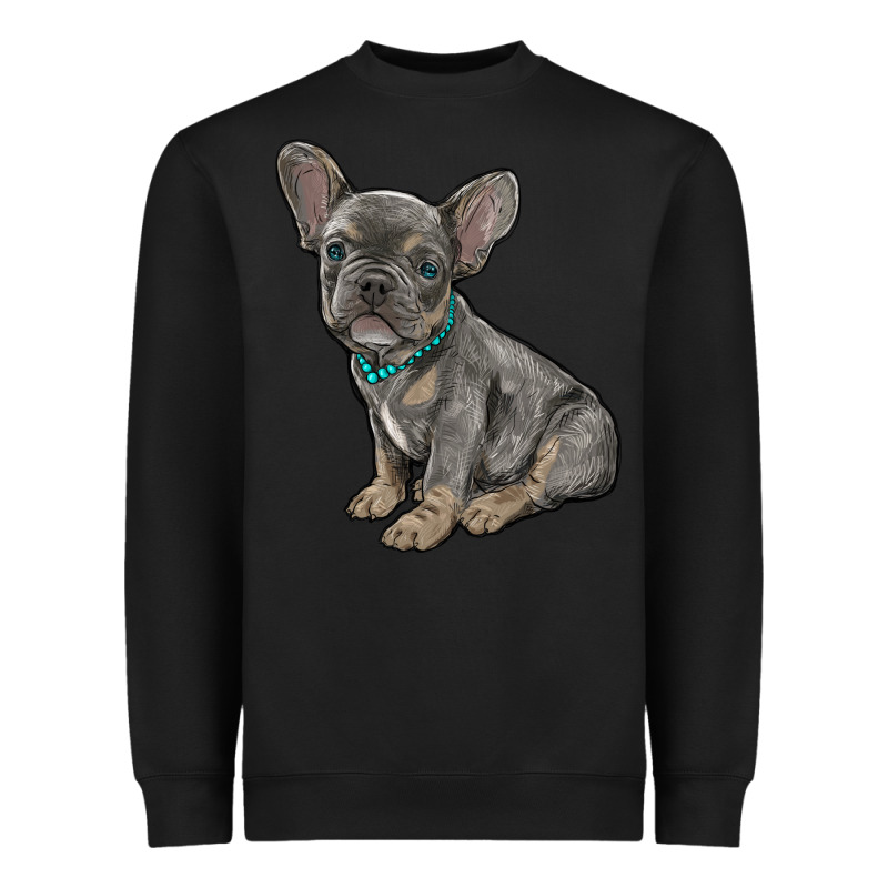French Bulldog Heavyweight Sweatshirt by RanaPortraitStore | Teevron