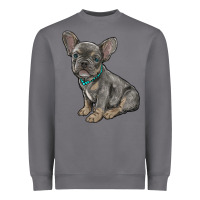 Storm french bulldog Heavyweight Sweatshirt - RanaPortraitStore