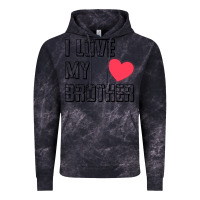 Cloud Black i love my brother, brothers day , brother sister  love Vintage Hoodie - artisFamous