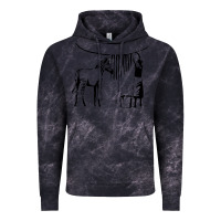 Cloud Black Banksy Zebra Vintage Hoodie - artisFamous