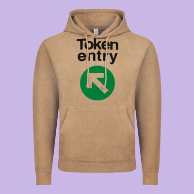 Token Entry Vintage Hoodie Designed By Artisfamous